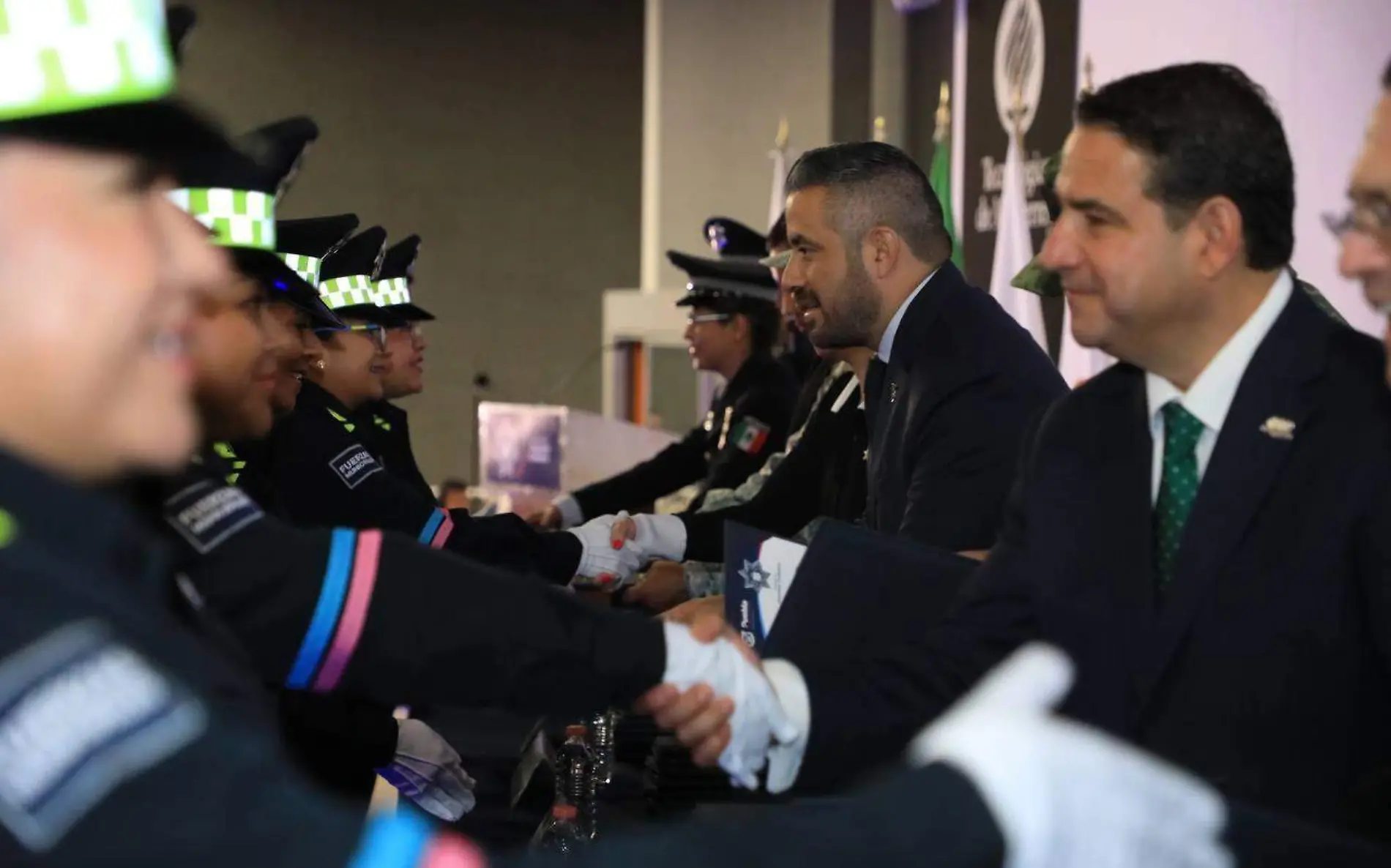 adan dominguez alcalde de puebla toma de protesta